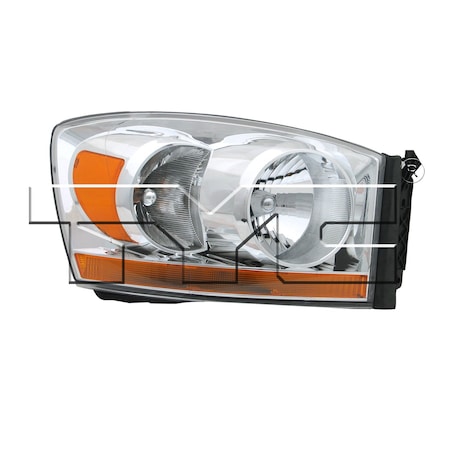 Tyc 06-06 DG RAM PU (w/o Black Bezel) H.L RH CAPA 20-6747-00-9